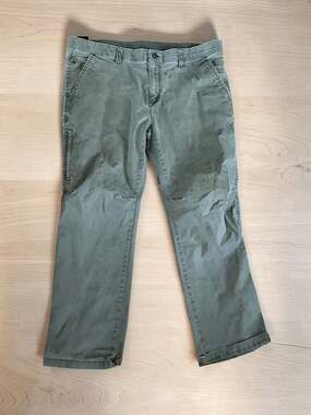 Weatherproof Vintage Men's Olive Green Utility Pants 38x30